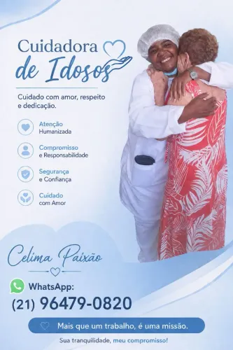 Vaga de cuidadora de idosos