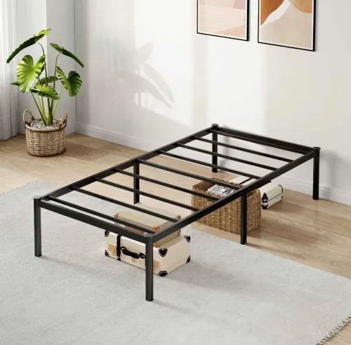 Estrado cama solteiro metal