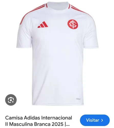 Camisa Branca do Internacional
