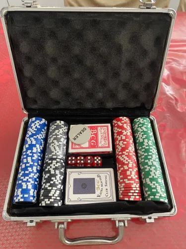 Maleta Poker 200 fichas