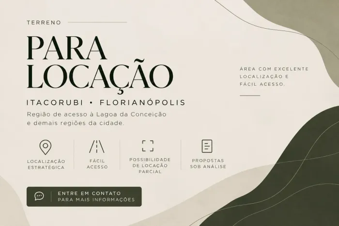 Terreno para Aluguel / Locação no Itacorubi - Florianópolis