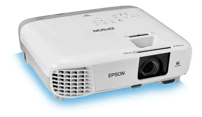 Projetor Epson Powerlite E20 Xga 3400 Lumens Cor Branco 110v/220v