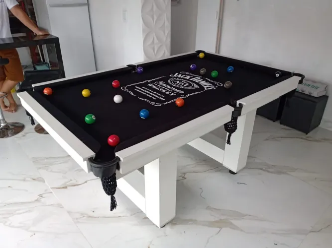 Mesa de bilhar pé em U