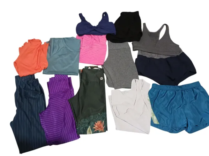 LOTE ACADEMIA FEMININO TMH DO P AO G