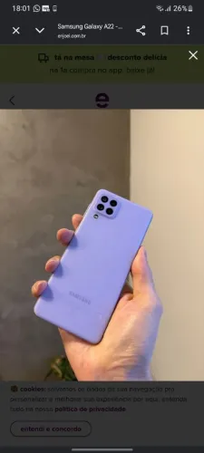 Samsung a22 128 giga