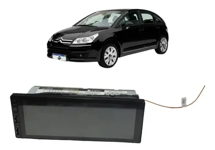 Central Multimídia Mp5  Citroen C4 Hatch 2011 1.6 Uzad0 Original