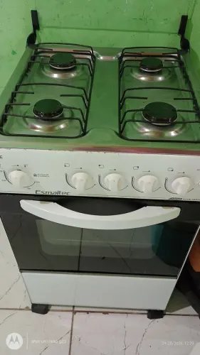 Fogão Esmaltec 4 bocas e forno OK COM ENTREGA