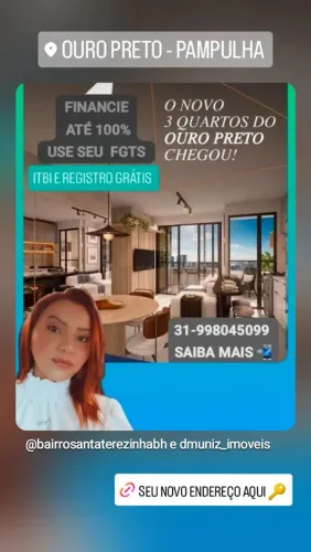 2 E 3 QUARTOS SUÍTE E VARANDA PAMPULHA BH