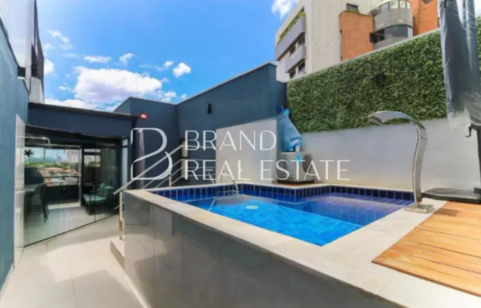 Cobertura duplex reformada, com área gourmet , piscina privativa e 4 quartos