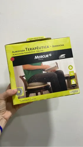 Almofada terapêutica borracha