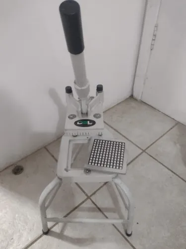 Cortador profissional de batata palito+ várias lâminas de tamanhos diferentes