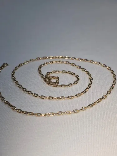 Corrente Cartier Tijolinho 18k 