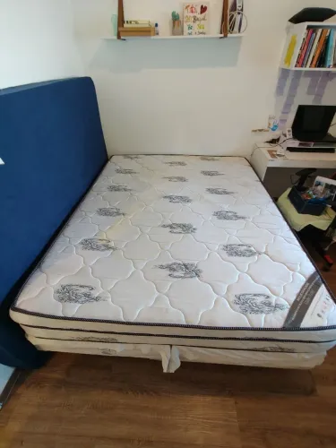 Cama box queen ortobom