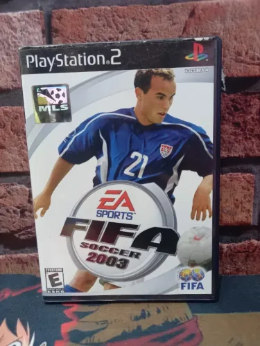 JOGO FIFA SOCCER 2003 PS2 USA ORIGINAL COMPLETO