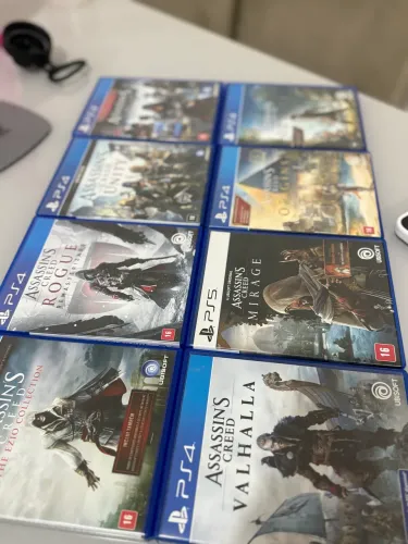 Jogos PS4/5 coleção mídia física