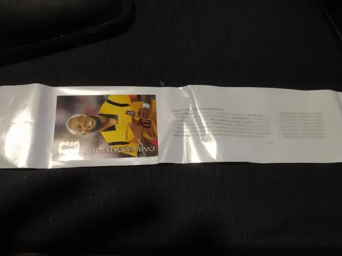Figurinha coca cola copa do mundo jogador enner valencia