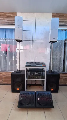 Kit som para locação para eventos de pequeno porte