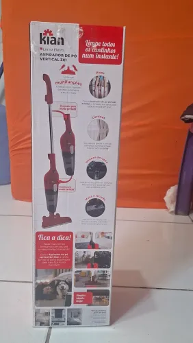 ASPIRADOR DE PÓ novo