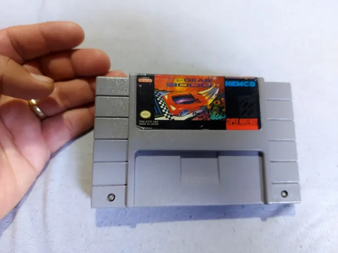 Cartucho super Nintendo top gear 3000 original