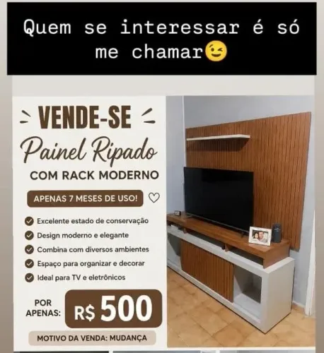 Painel e Rack.