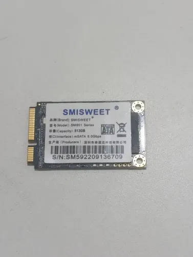 SSD Msata 512gb Para notebook Desktop 