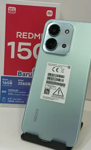 Smartphone Lacrado - Entrega Rápida e Grátis - Redmi 15C - 128Gb/4Ram Verde - Green 