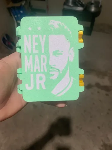 Porta figurinhas do Neymar 