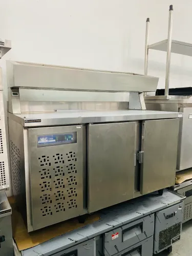 Balcão ABC Cook refrigerado 02 portas c/condimentadora