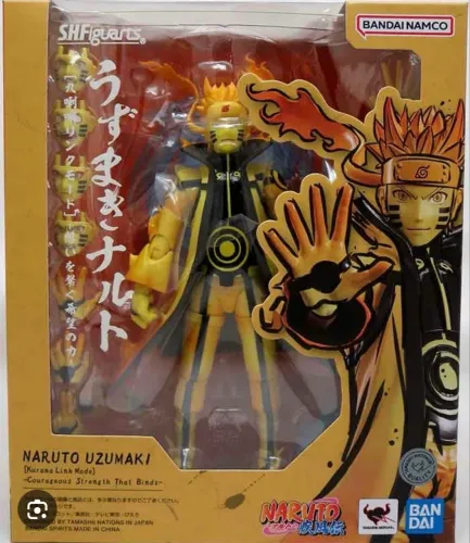 Naruto Kurama Link - Original Bandai - COM DETALHE