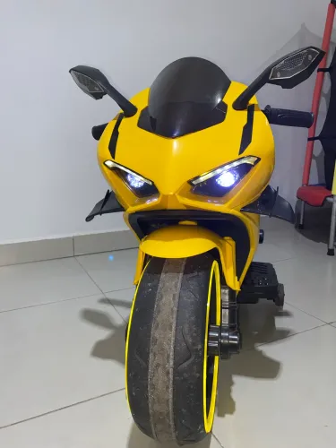 ? MOTO ELÉTRICA INFANTIL SUPER POWER LUCKY