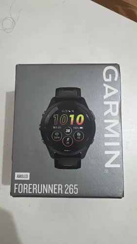 Relógio Smartwatch Garmin Forerunner 265 Amoled Preto