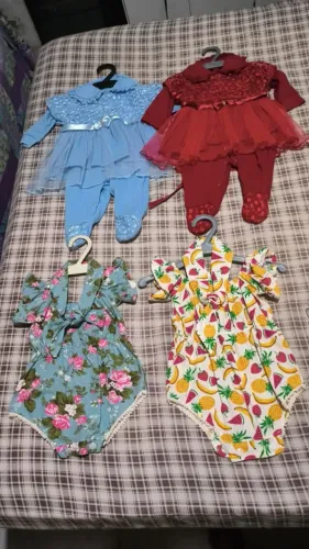 Lote De roupa bebê menina 1 ano