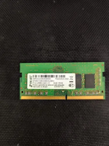 Memória 8gb ddr4 notebook 