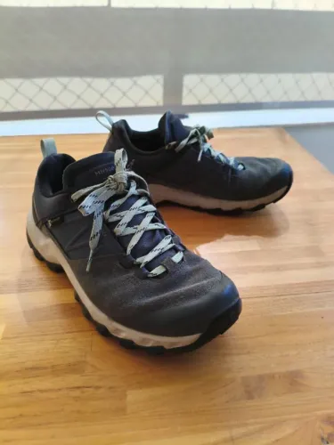 Tênis Feminino de Trilha Impermeável MH500 Quechua Azul nº36