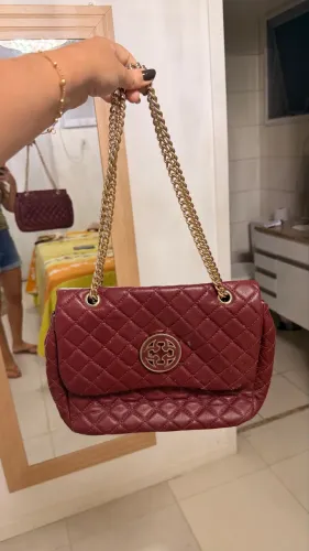 Bolsa capodarte bordo couro
