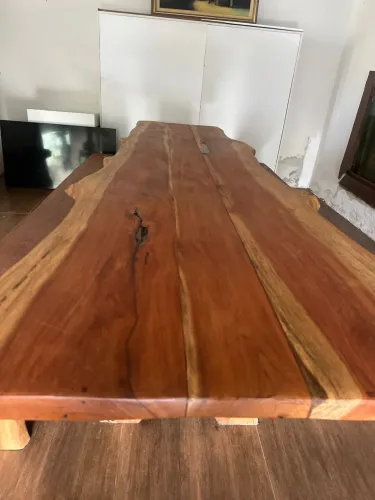 Mesa Madeira Maciça Rústica