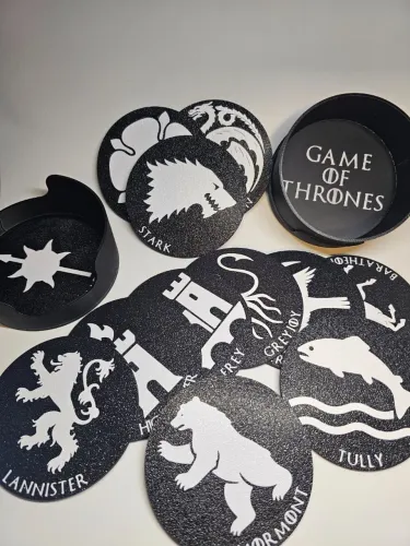 Porta-copos de Game of thrones 