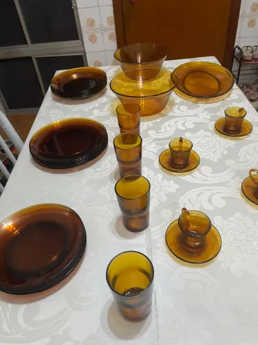 Conjunto Duralex Âmbar, um pedaço da história!