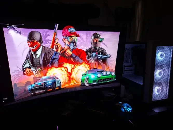 PC Gamer Ryzen 5 8600G DDR5 AM5 RAM 8GB Placa Mae A620M-HDV/M2 SSD 128GB Fonte 500w