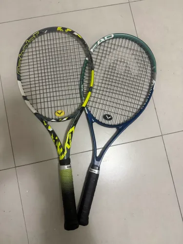 2 Raquetes de Tênis Novas - Babolat Pure Aero 300g + Head Ti Instinct Comp 290g