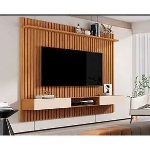 PAINEL VENUS RIPADO 1.8 C/ NICHO - NATURE/OFF WHITE