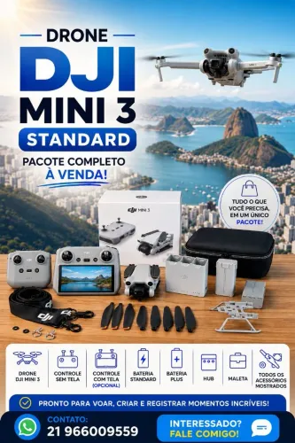 Drone DJI Mini 3 OPORTUNIDADE