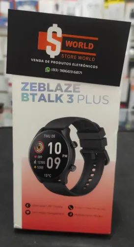 Relógio inteligente Zeblaze BTALK 3 PLUS - Store World