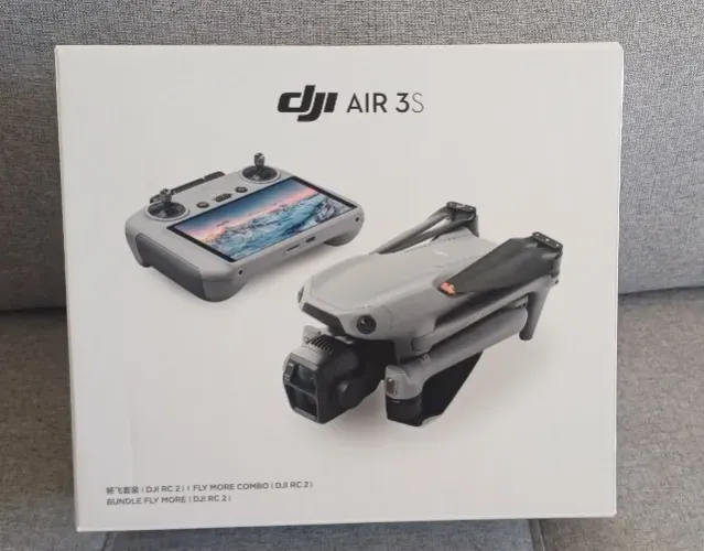 Drone Dji Air 3S Fly More Combo Novo Troco