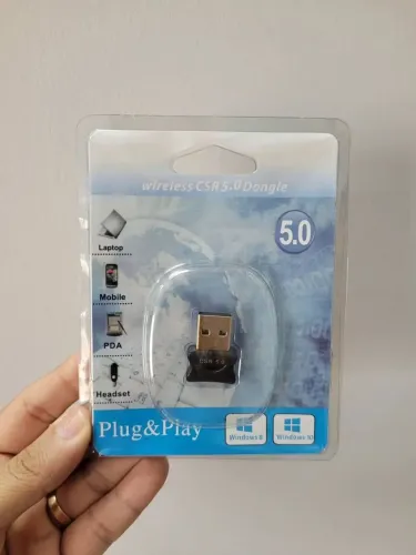 Adaptador Bluetooth 5.0 para Computador Notebook - Entrega Grátis