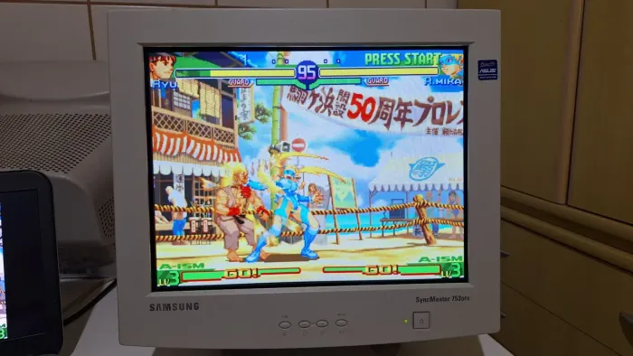Samsung SyncMaster 753DFX 17" CRT | Retro Gaming | Colecionador