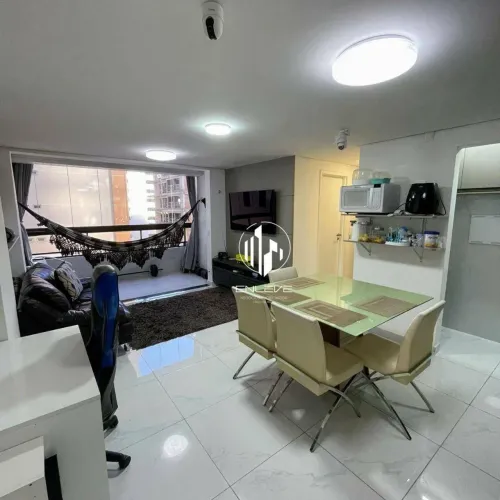 Apartamento projetado com 02 quartos na Praia do Cabo Branco