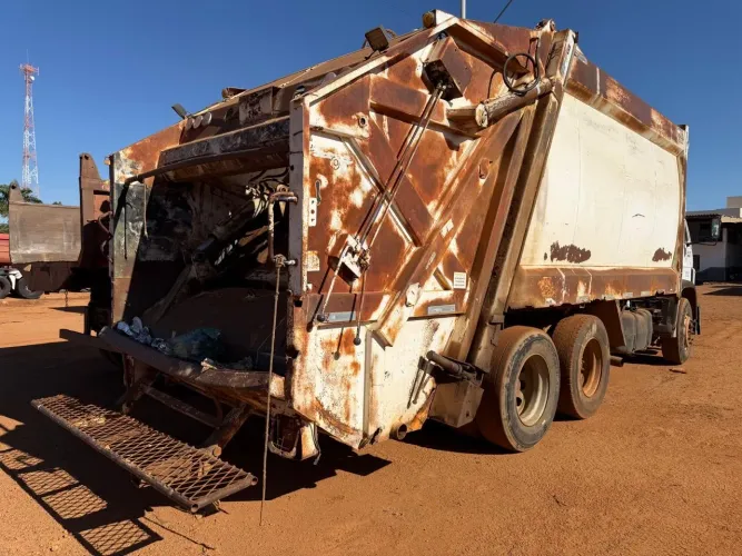 Compactador de lixo para caminhão truck/coletora de lixo