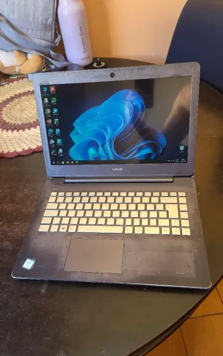 Notebook Vaio - Core i3 - 4GB - SSD 480GB - ACEITO CARTÃO