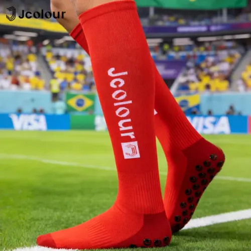 Meiao de Futebol Masculino Jogador Profissional Tam Na altura do joelho e antiderrapante